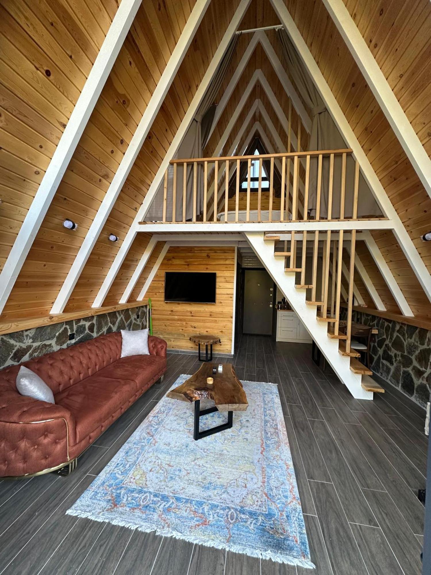 Ruby Bungalov Dogal Yasam Evleri Acomodação com café da manhã Pazar  Exterior foto